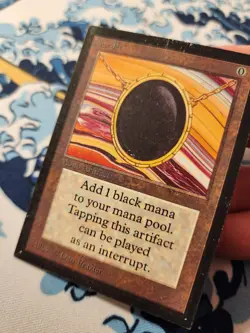 HP MTG Magic The Gathering 93/94 Mox Jet Collector's Collectors Edition CE - Image 3
