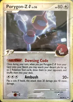Porygon-Z G 26/99 Rare Arceus Lightly Played - Image 1