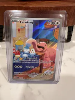 Lickitung (Illustration Rare) 180/162 SV05: Temporal Forces Holo English 2024 - Image 1