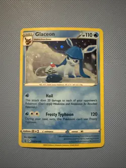 GLACEON SWSH192 HOLO PROMO SWORD & SHIELD PROMO POKEMON LP - Image 1