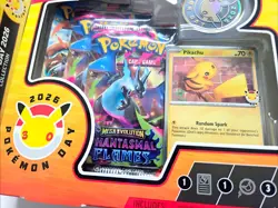 2026 Pokemon Day Pikachu 30th Anniversary Box X2 Sealed Factory New Lot Of 2 - Image 2