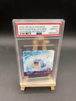 Artbox Pokemon Advanced Action Flipz (2006) AF62 Spheal, Sealeo & Walrein NM - Image 1