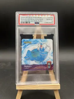 Artbox Pokemon Advanced Action Flipz (2006) AF62 Spheal, Sealeo & Walrein NM - Image 2