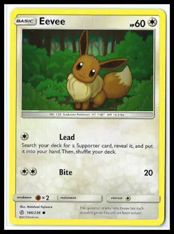 Pokemon TCG - Eevee SM - Cosmic Eclipse #166/236 - Near Mint or Better - Image 1