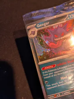 With Swirl Pokemon TCG Gengar 050/088 Eb Games Perfect Order Promo - Image 3