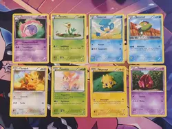 Pokemon Karten Sammlung Schwarz & Weiß Set 8 x Pokemon Deutsch Lot - Image 1