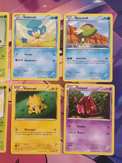 Pokemon Karten Sammlung Schwarz & Weiß Set 8 x Pokemon Deutsch Lot - Image 4