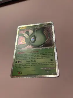 Pokemon Celebi Prime 92/102 Triumphant Holo Lightly Played - Image 2