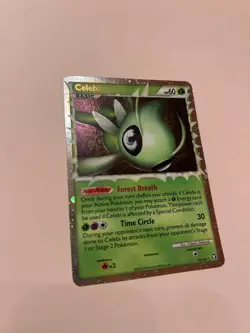 Pokemon Celebi Prime 92/102 Triumphant Holo Lightly Played - Image 3