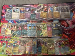 Pokemon 8 LB BULK LOT C UM EX HOLO REVERSE HOLO ASC POR NO CODE/BASIC ENERGY - Image 3