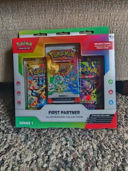 Pokemon First Partner Illustration Collection Box Series 1 Sealed 2026 🔥 - Image 1