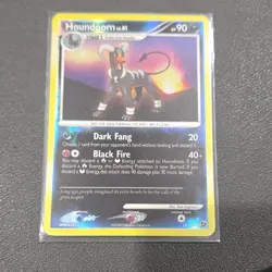 Pokemon Houndoom Reverse Holo Rare Great Encounters 18/106 Stage 1 90 HP 2008 - Image 1