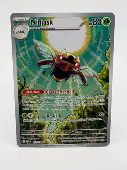 Pokemon Ninjask Illustration Rare Mega Evolutions 137/132 - Image 1