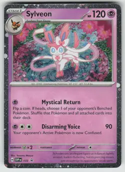Sylveon (Cosmos Holo) 172 Holo Promo Scarlet & Violet Promo Pokemon Holo NM - Image 1