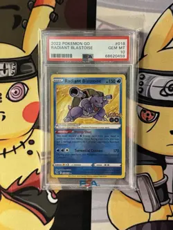 2 Pokemon Go PSA 10s! Radiant Blastoise #018 PSA 10 And Radiant Venusaur #004!! - Image 2