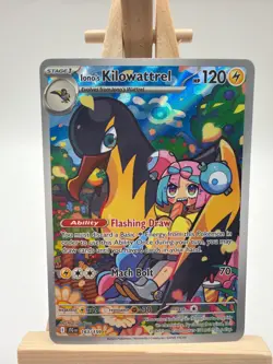 Iono's Kilowattrel 163/159 Illustration Rare Journey Together Pokemon Near Mint - Image 1
