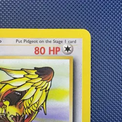 Pokemon Vintage 1st Edition Non-holo Rare Pidgeot Jungle 24/64 WotC 1999 - Image 3