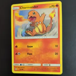 CHARMANDER 7/68 POKEMON CARD (HIDDEN FATES SET) - Image 4