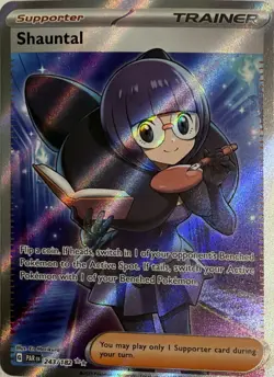 Pokemon TCG Shauntal 243/182 Paradox Rift - Image 1