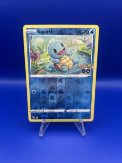 Squirtle Reverse Holo 15/78 Pokemon Go - Image 1