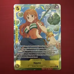 One Piece Card Game Nami SR Alt Art EB03-053 English NM Heroines Edition - Image 1
