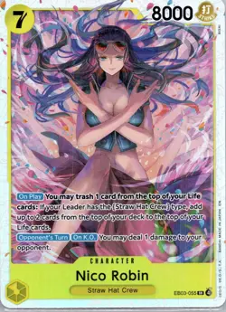 Nico Robin (055) SR Extra Booster: One Piece Heroines Edition EB03-055 - Image 1