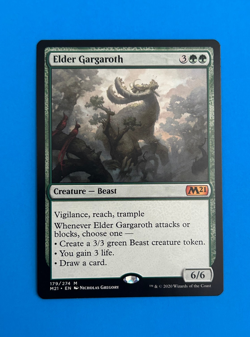 MTG Magic the Gathering Elder Gargaroth (179/470) Core Set 2021 LP - Image 1