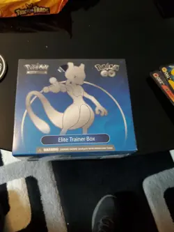 Pokemon TCG Sword & Shield Pokemon GO Factory Sealed ETB Elite Trainer Box - Image 1