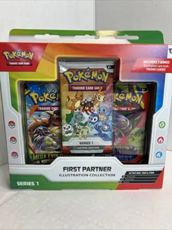 Lot 2 Pokemon First Partner Illustration Collection Series 1 Box Sealed 196214150522 - Image 2