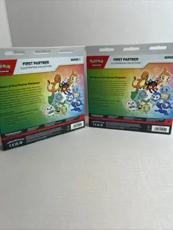 Lot 2 Pokemon First Partner Illustration Collection Series 1 Box Sealed 196214150522 - Image 4