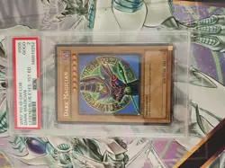 Dark Magician LOB-005 1st Edition Ultra Rare Glossy Yugioh PSA 2 - Image 1