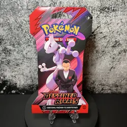 Pokemon Scarlet & Violet Destined Rivals 3 Sleeved Booster Packs Sealed - Image 1