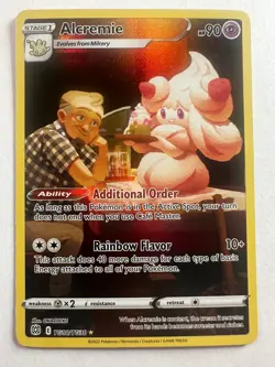 Alcremie TG08/TG30 Holo Brilliant Stars Trainer Gallery Pokemon NM - Image 1