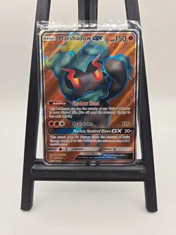 Pokemon TCG Marshadow GX Burning Shadows 137/147 Holo Full Art Ultra Rare - Image 1