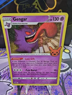 Gengar 057/198 Halloween Trick or Trade Holo Chilling Reign Pokemon TCG NM - Image 1