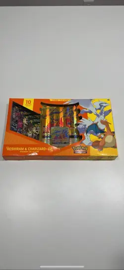 Pokemon Reshiram & Charizard GX Tag Team Premium Collection Box - Image 1