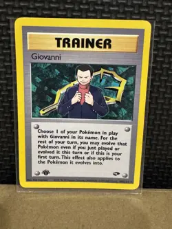 2000 Pokemon Gym Challenge - Giovanni - 1st Edition Ungraded 104/132 - Image 1