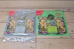 Pokemon TCG: Ascended Heroes 2 Pack Blisters x2 - Larry & Erika - New & Sealed - Image 1