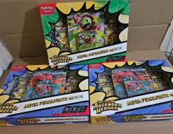 Pokemon TCG Ascended Heroes 2 x Mega Feraligatr EX + 1 Mega Meganium EX Sealed - Image 2