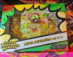 Pokemon TCG Ascended Heroes 2 x Mega Feraligatr EX + 1 Mega Meganium EX Sealed - Image 4