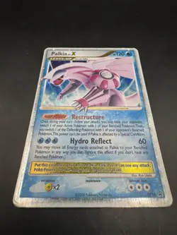 Palkia LV. X DP18 Holo Black Star Promo Pokemon Card TCG Diamond & Pearl - Image 1