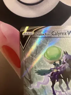 Shadow Rider Calyrex V Alternate Art Chilling Reign 172/198 Pokemon Card TCG NM - Image 4