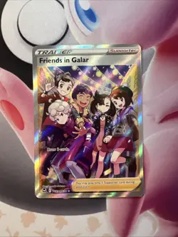 Friends in Galar Pokemon Silver Tempest Trainer Gallery TG23/TG30 Full Art NM - Image 1