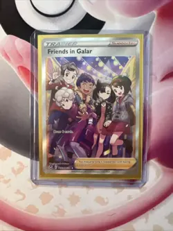 Friends in Galar Pokemon Silver Tempest Trainer Gallery TG23/TG30 Full Art NM - Image 3