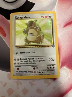 Kangaskhan 5/64 Jungle Unlimited Pokemon TCG Holo Rare - LP - Image 1