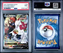 Pokemon Sword & Shield Evolving Skies 198/203 Duraludon V Full Art PSA 9 MINT - Image 3