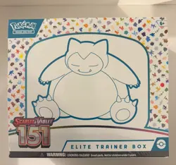 Pokemon TCG - Scarlet & Violet 151 ETB - Elite Trainer Box - New Sealed 820650853159 - Image 1