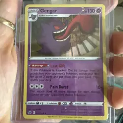 Pokemon Gengar Chilling Reign Holo Rare Card 057/198 NM Condition - Image 4