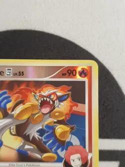 Pokemon Card Panferno Lv.55 43/111 Rise Of The Rivals Reverse Holo English - Image 5