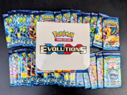 XY Evolutions Booster Box (Pokemon TCG) Opened With Bulk - Image 1